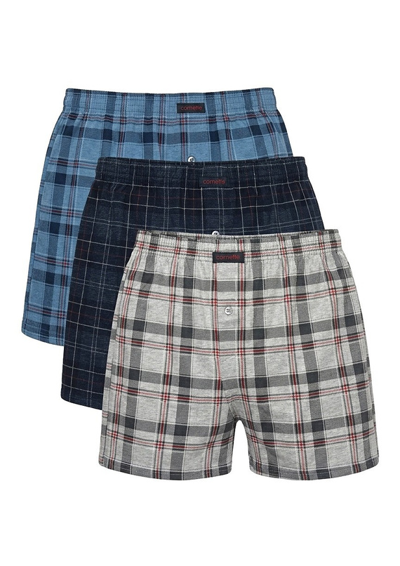 Cornette 945/12 A'3 Herren Boxershorts Baumwolle locker 3er Set