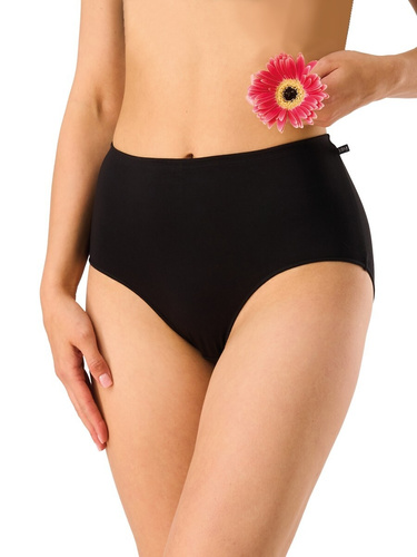 Damen-Slip Key LPF 006 schwarz – Bambus, elegant, in einer Box