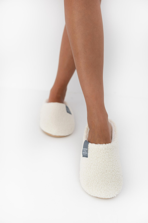 Siena Sensis Damenhausschuhe – Ecru