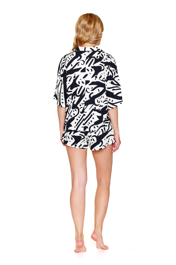 7310 Doctor Nap La Palma Damen-Pyjama – kurzes Set, 100 % Viskose