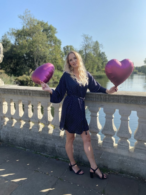 370 Laurine Forex Morgenmantel für Damen - dunkelblau