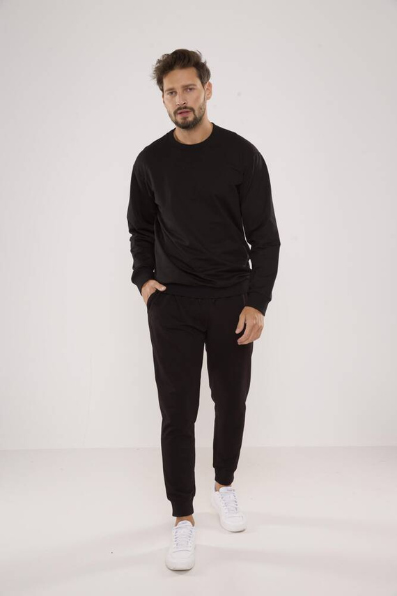 728 Just Forex Herren Sweatshirt - schwarz