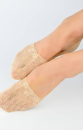 SN053 Noviti Damen-Ballerinas – Beige