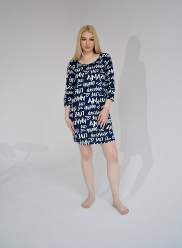 610 Amazing Forex Nachthemd - navy blau