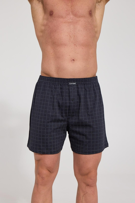 Herrenboxershorts Cornette Comfort 002/354 008/354 in Graphit, 100% Baumwolle