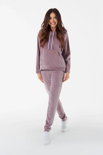 Oliw Damen-Kapuzensweatshirt Italian Fashion - heather