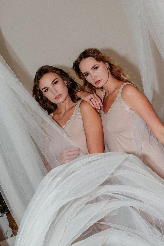 771 Hazel Nachthemd De Lafense - sand