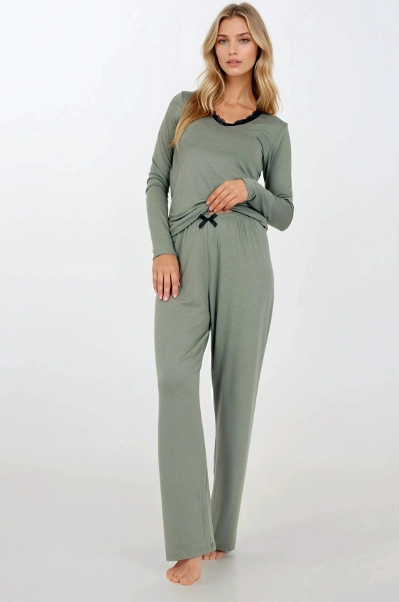 Emerald Dreams Momenti Per Me grüner Damenpyjama