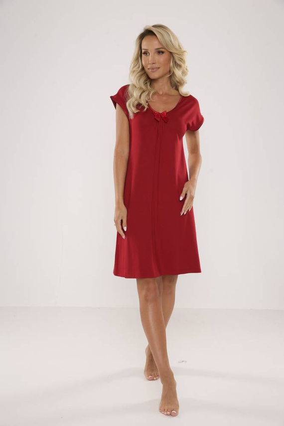 870 Visa De Lafense Nachthemd - kastanienbraun