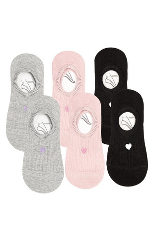 Damen Ballerinas Moraj CDB200-141– Bequeme Ballerinas mit Silikonferse und Flachen Nähten