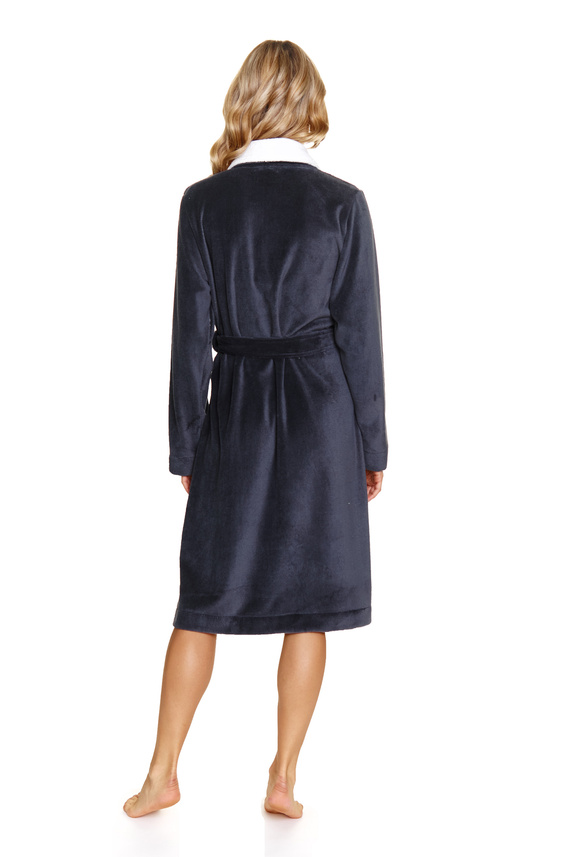 7182 Doctor Nap-Bademantel für Damen in Übergröße – Grau