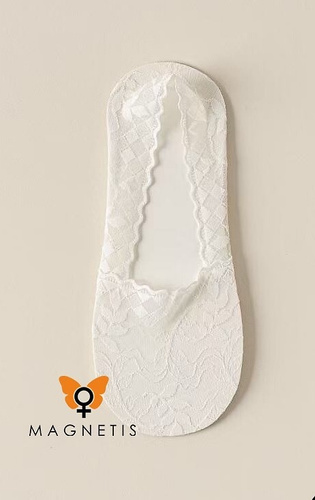 GC241134 Magnetis Damen-Ballerinas – Weiß