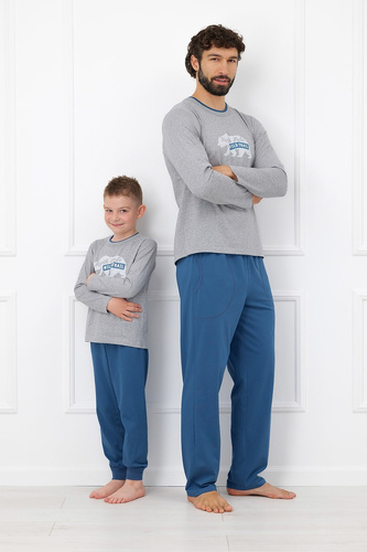 Jungen Pyjama Shiba Italian Fashion 100% Baumwolle Shorts