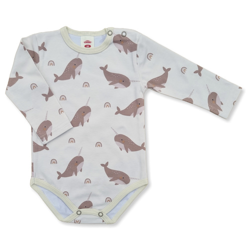 03256DR „Marlin“ Makoma Baby-Body mit langen Ärmeln