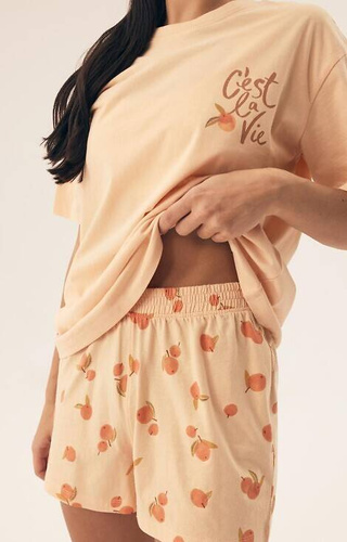 42684 Naranja Damen-Pyjama Henderson – Pfirsich