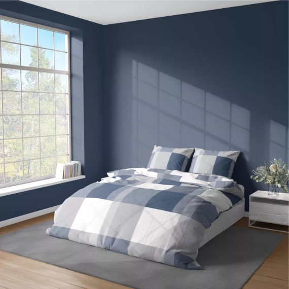 5038 A Mikrofaserbettwäsche Detexpol blau