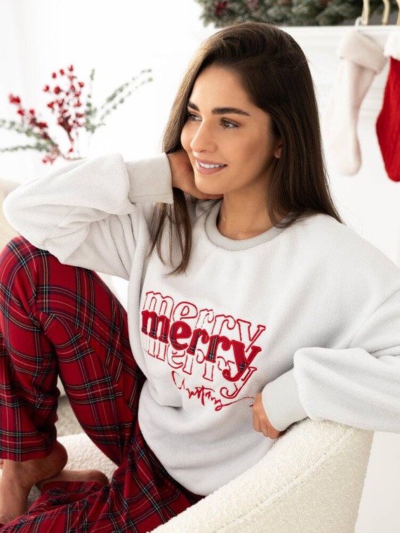 Gween Soft/Flannel Damen Schlafanzug Sensis - grau