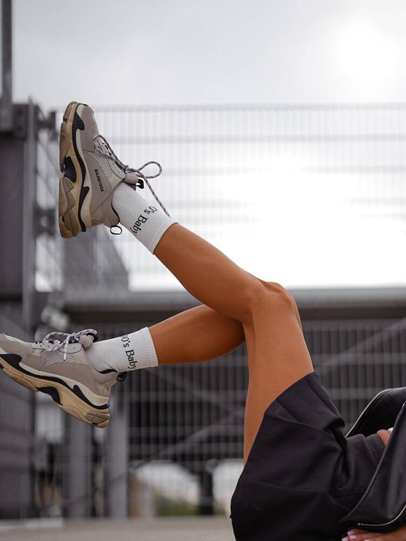 0200-125 90er Baby Milena Damensocken – ecru