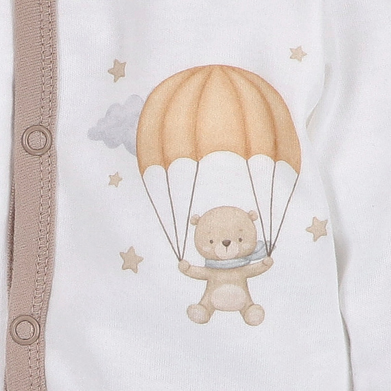 ABN-5507 Sky Journey Nini Babyclown | Bio-Baumwolle, Druckknopfverschluss
