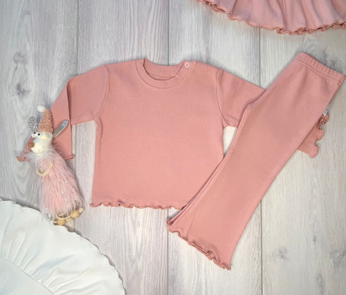 Leggings LJ803 Mamatti Ripp Schlag 97% Baumwolle elastisch