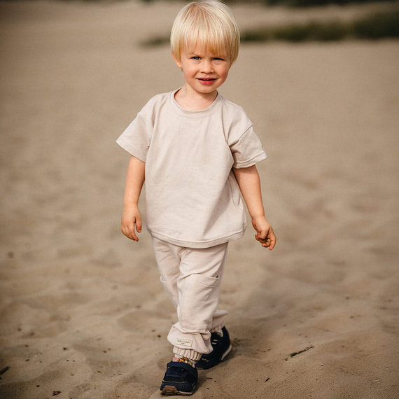 Kinder Oversize T-Shirt Eevi Simply Comfy 100% Baumwolle