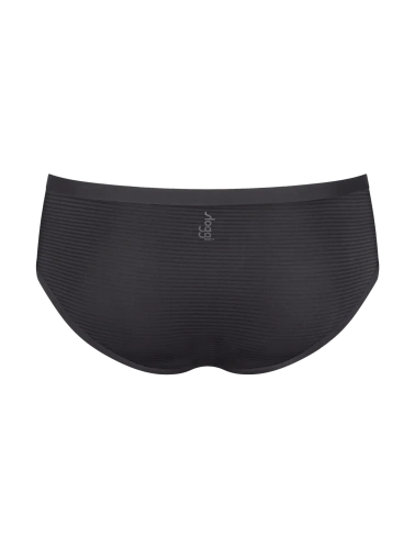 sloggi ZERO Feel Air Hipster – nahtlose, leichte Slips black