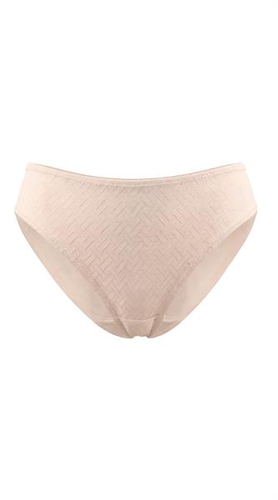 Feminine klassische bequeme Spitzen-Slips Unikat Deva in Beige