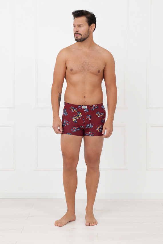Herrenboxershorts Touring Italian Fashion Baumwolle Elastan anliegend