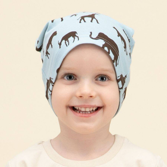 Safari Pinocchio Kinderhut - Afrikanisches Blau