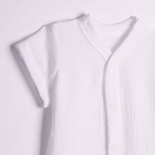 224210 Nicol Musselin Babystrampler aus Baumwolle, atmungsaktiv für den Sommer