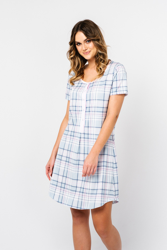 Allison kurzärmeliges Nachthemd Italian Fashion - Druck