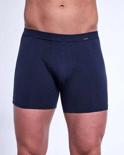 946/02 Cornette Herren-Boxershorts, Marineblau