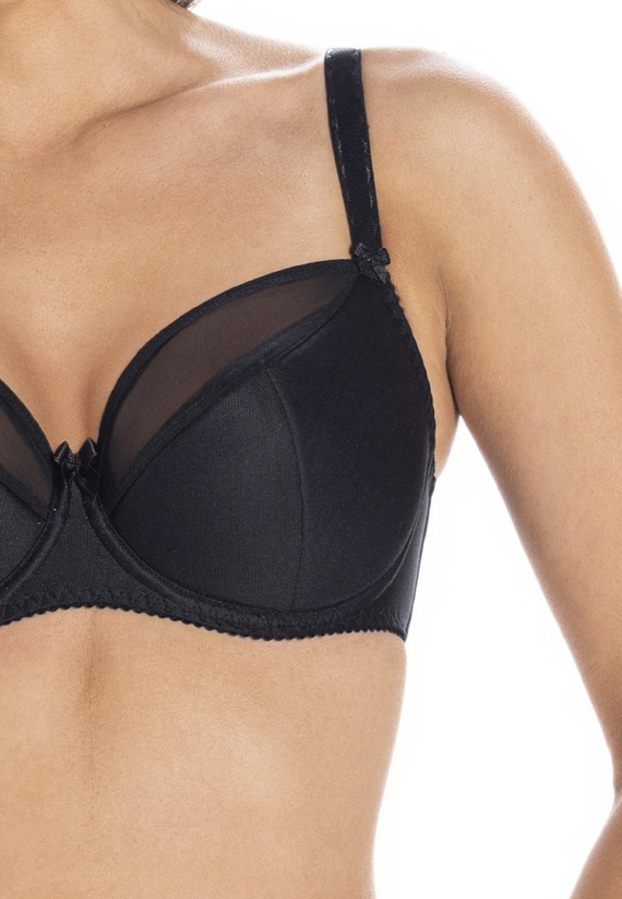 2031 Marika Halb gepolsterter BH Teyli – Schwarz