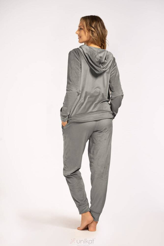 Maja Unikat-Trainingsanzug-Set, grau