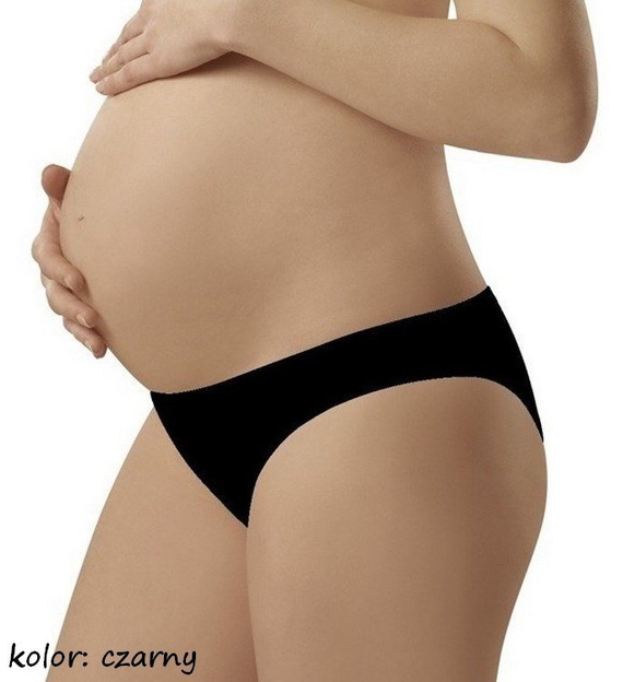 Mama Mini Schwangerschaft Höschen Italian Fashion - schwarz