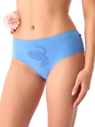 LPC 556 A'2 Damen-Slips 2er-Pack Key weiß blau