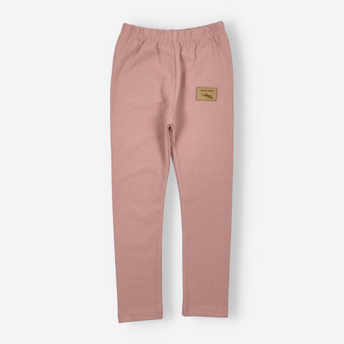 KAR-0041/BRO Mädchen-Leggings Lagarto Verde – schmutziges Rosa