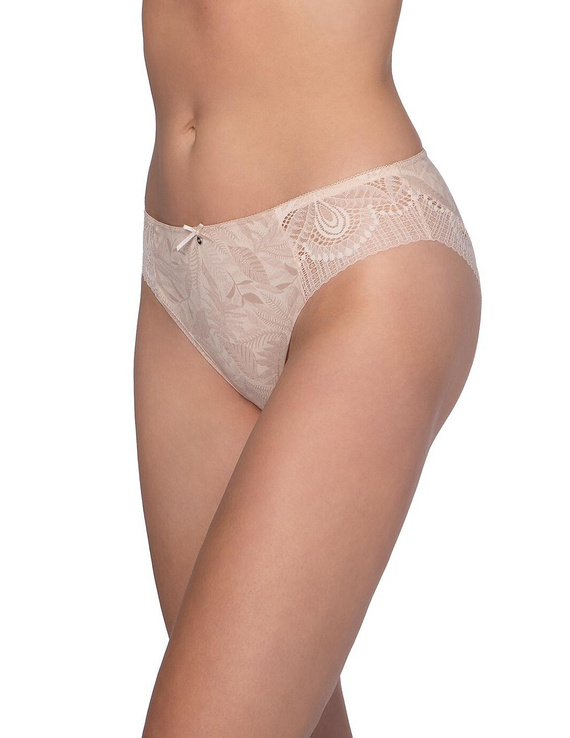 Damen Slip L-1593 BI Lama Baumwolle Spitze 2er Pack bequem