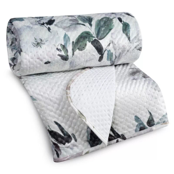 Narzuta Loti Eurofirany Weiß Dekorativ 100% Polyester Elegant