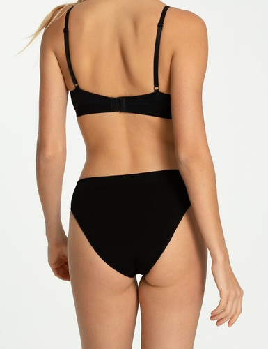 Bamboo Classic Julimex schwarzes Höschen – Bambushöschen für Damen