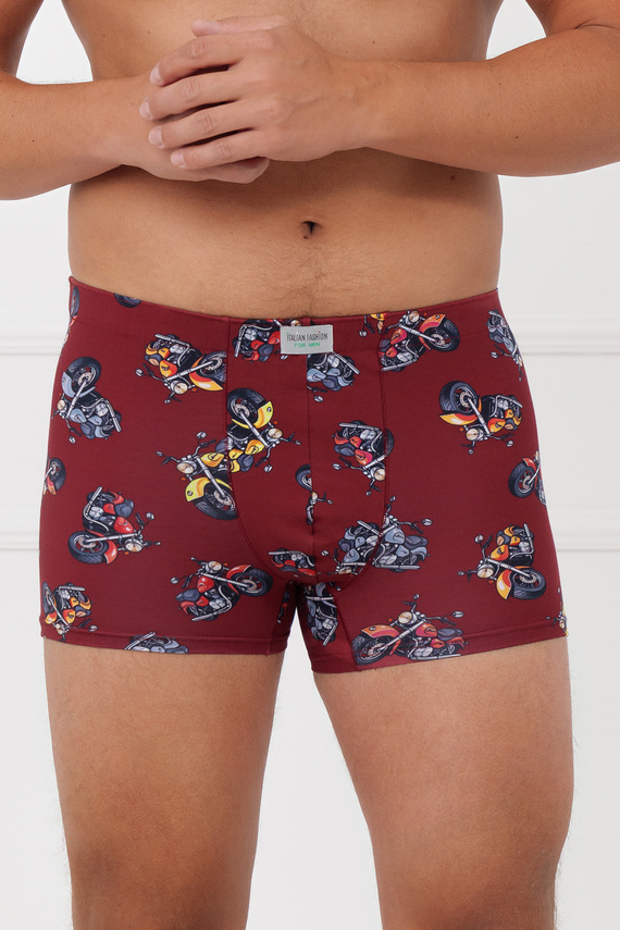 Herrenboxershorts Touring Italian Fashion Baumwolle Elastan anliegend