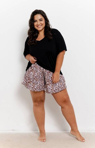 3360 Esti Damen-Pyjama Taro - schwarz