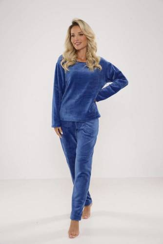 669 Weicher Damen-Schlafanzug De Lafense - Denim