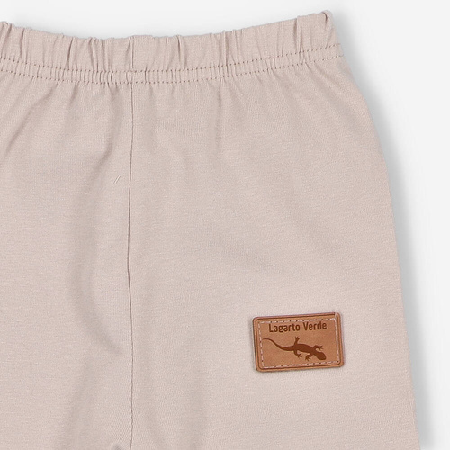 KAR-0041/ECR Mädchen-Leggings Lagarto Verde ecru