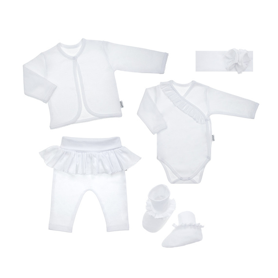 169061 Nicol 5-teiliges Taufset – weiß