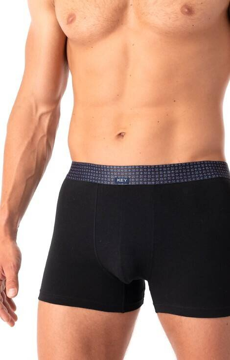 MXH 237 Key Herren-Boxershorts – Schwarz