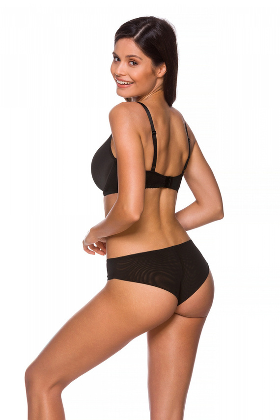 138 Lupoline gepolsterter BH - schwarz 