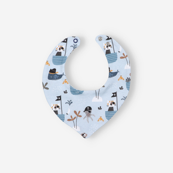 ABK-0012/SAM Piraci Babyset aus Bio-Baumwolle Nini, Marineblau