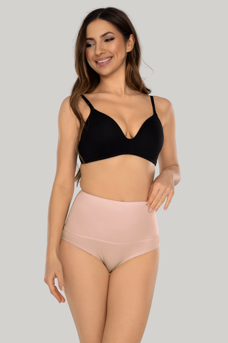 Iga Mitex Rosa Taillenslip mit Bauchformung, hoher Bund, figurformend