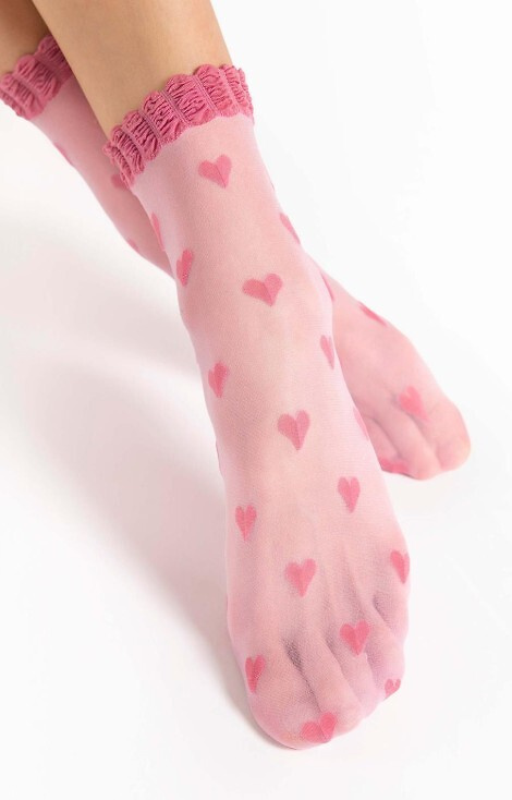 G 1189 Kokoro Socken 20den Fiore Rose